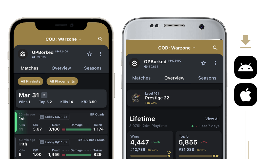 Find your stats for your favorite games - Tracker Network