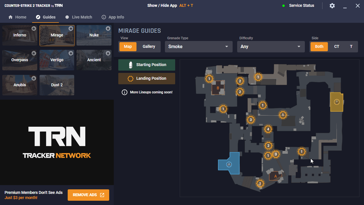 CS2 Stats Tracker Now Live - Tracker Network