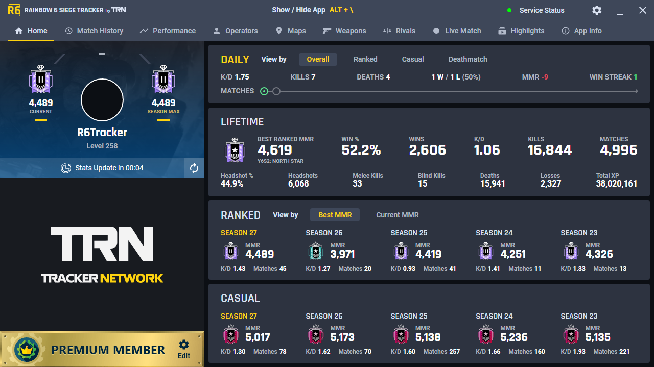 stat tracker r6