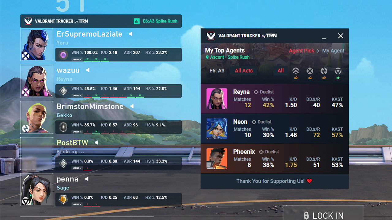 Valorant Stats, Leaderboards & More! - Valorant Tracker