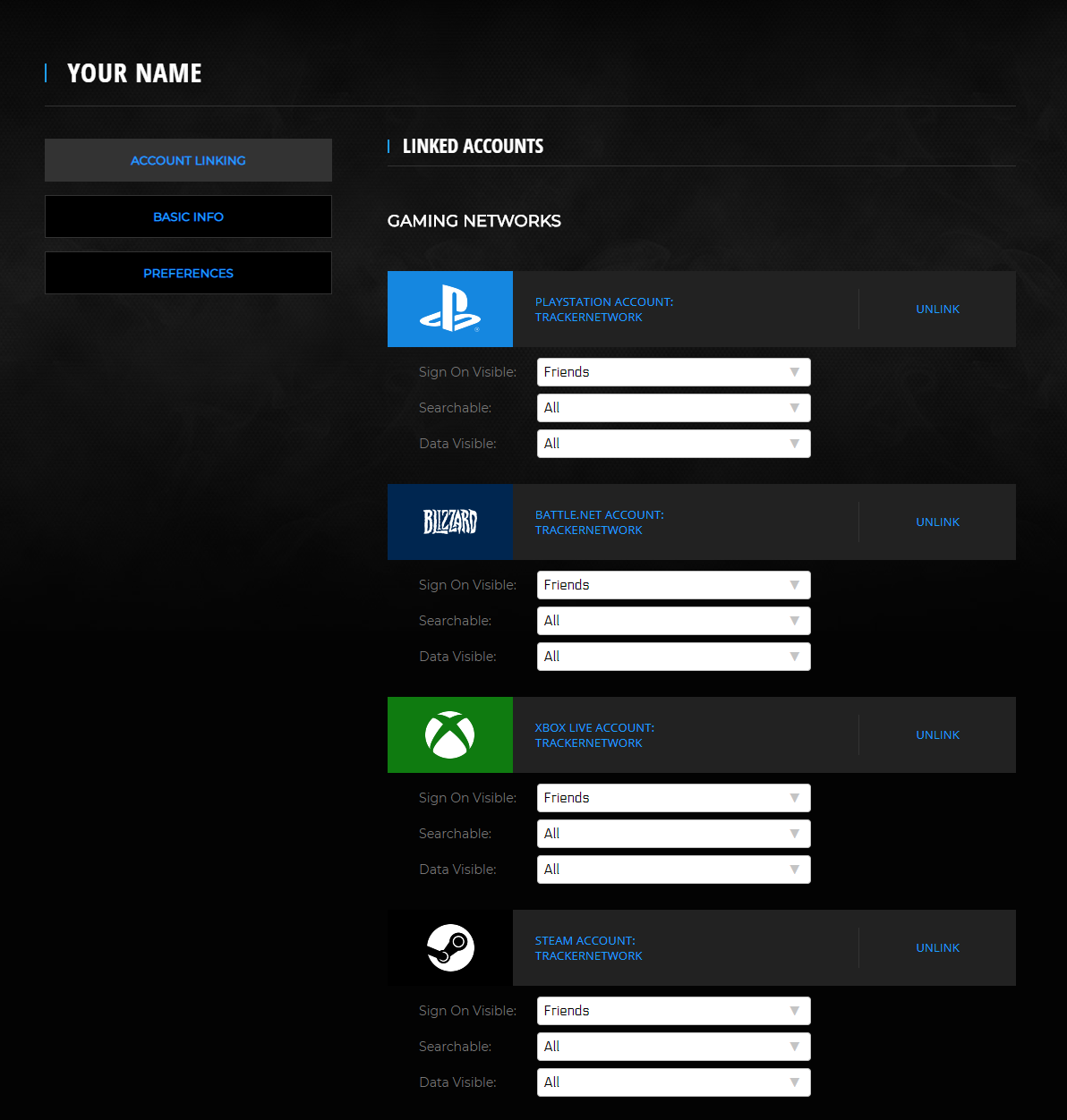 How can I hide my stats - Destiny 2 - Tracker Network