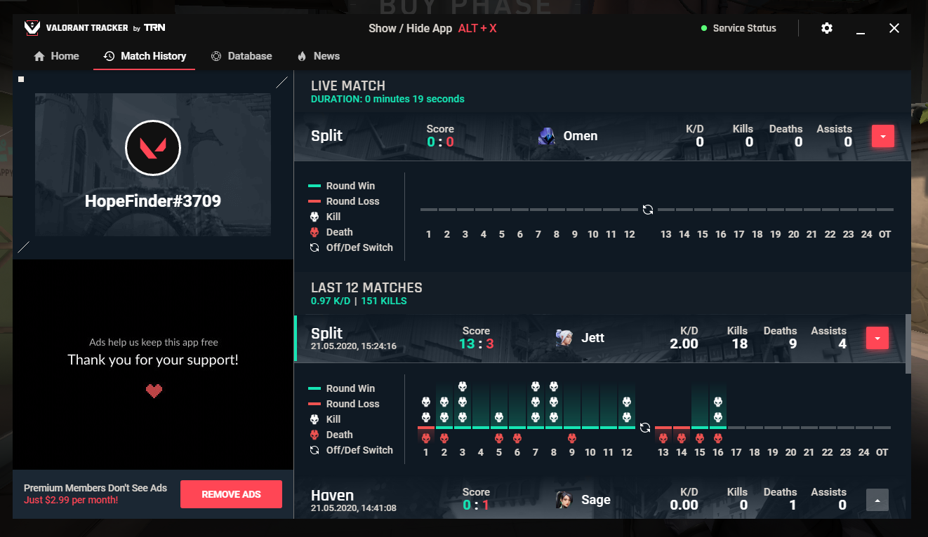 Streamlabs - Introducing the #Valorant stats tracker in the #Streamlabs App  Store! Keep track of all your stats in-stream: - Rank - Win/Loss -  Kill/Death/Assists - Headshot rate - Kills per round