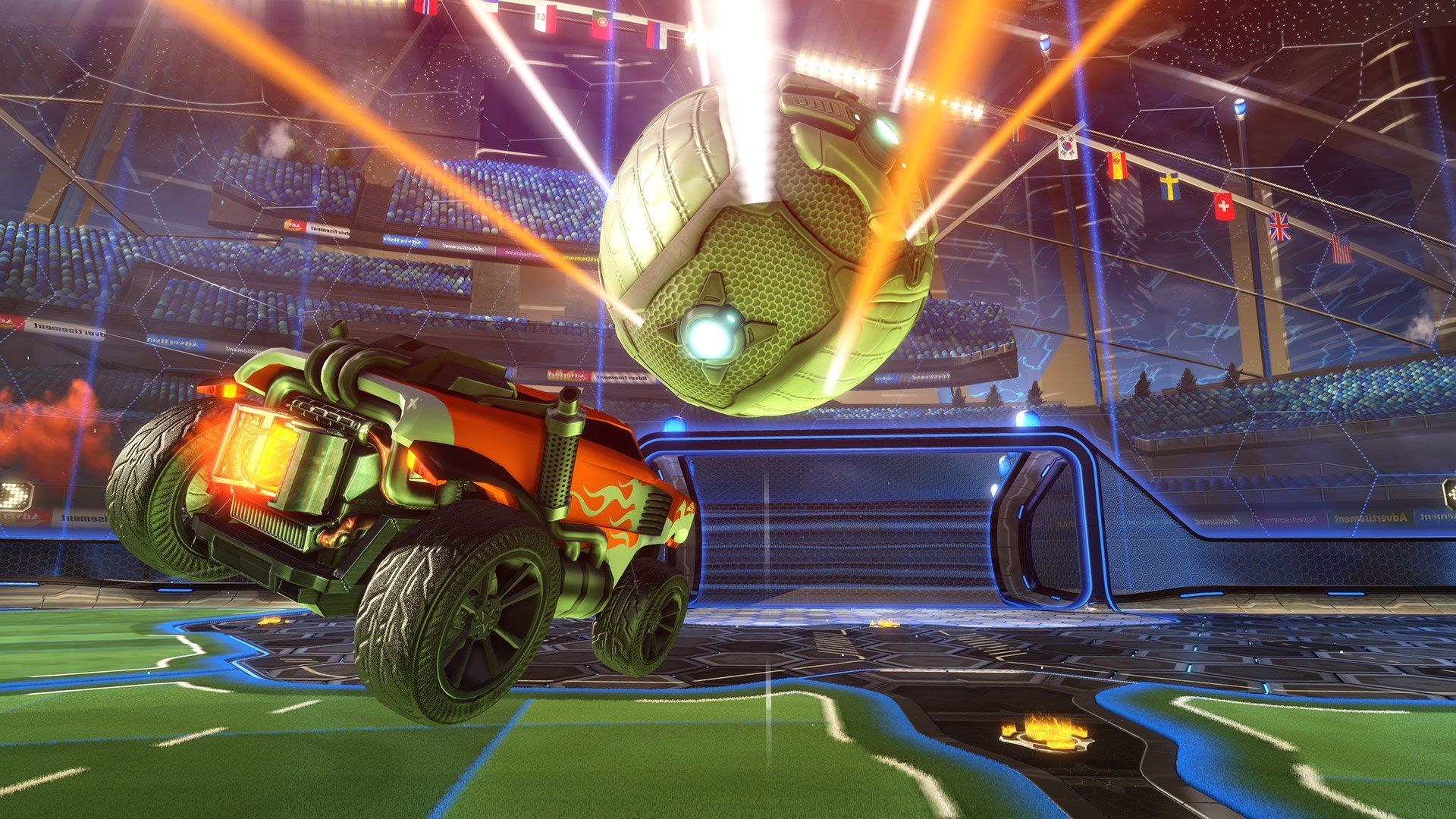 LIGHTNING MCQUEEN IS OFFICALLY IN ROCKET LEAGUE! - Rocket League Gameplay 