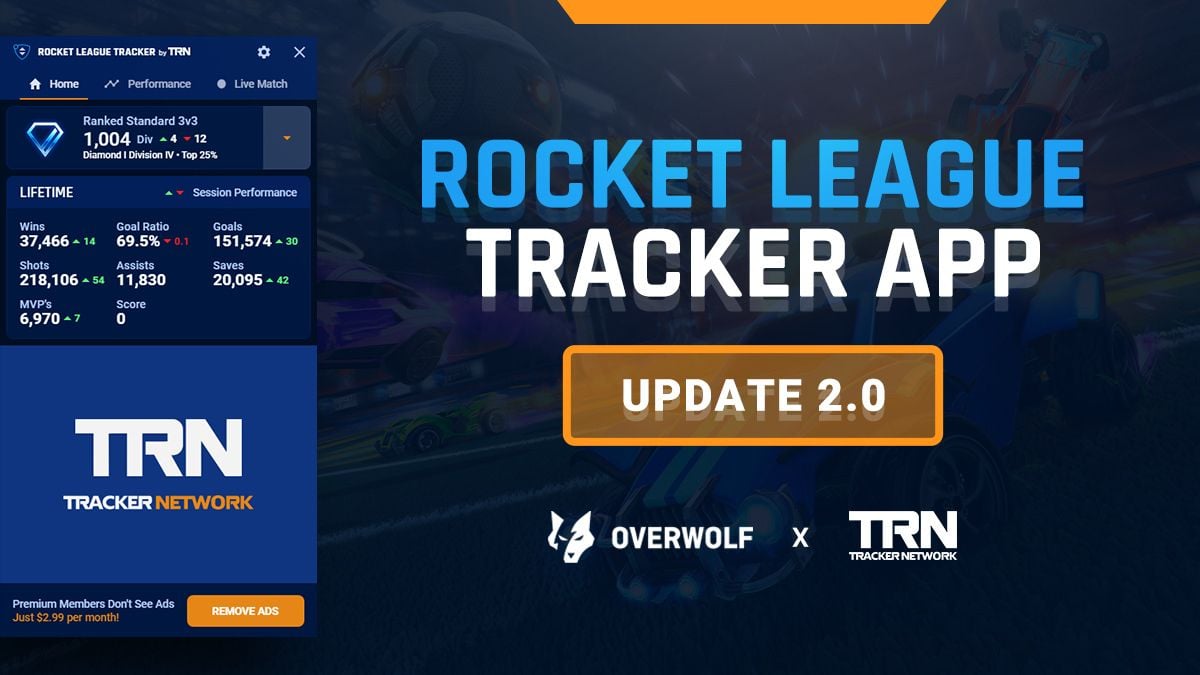 Rocket League] Tournament Stats - Mobile App - Tracker Network