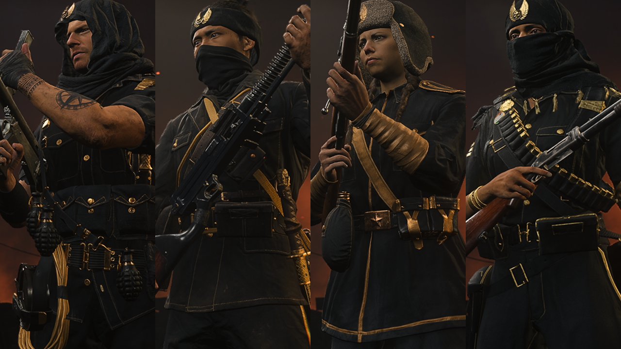 All Progression Based Operator Skins In Vanguard COD Vanguard Tracker