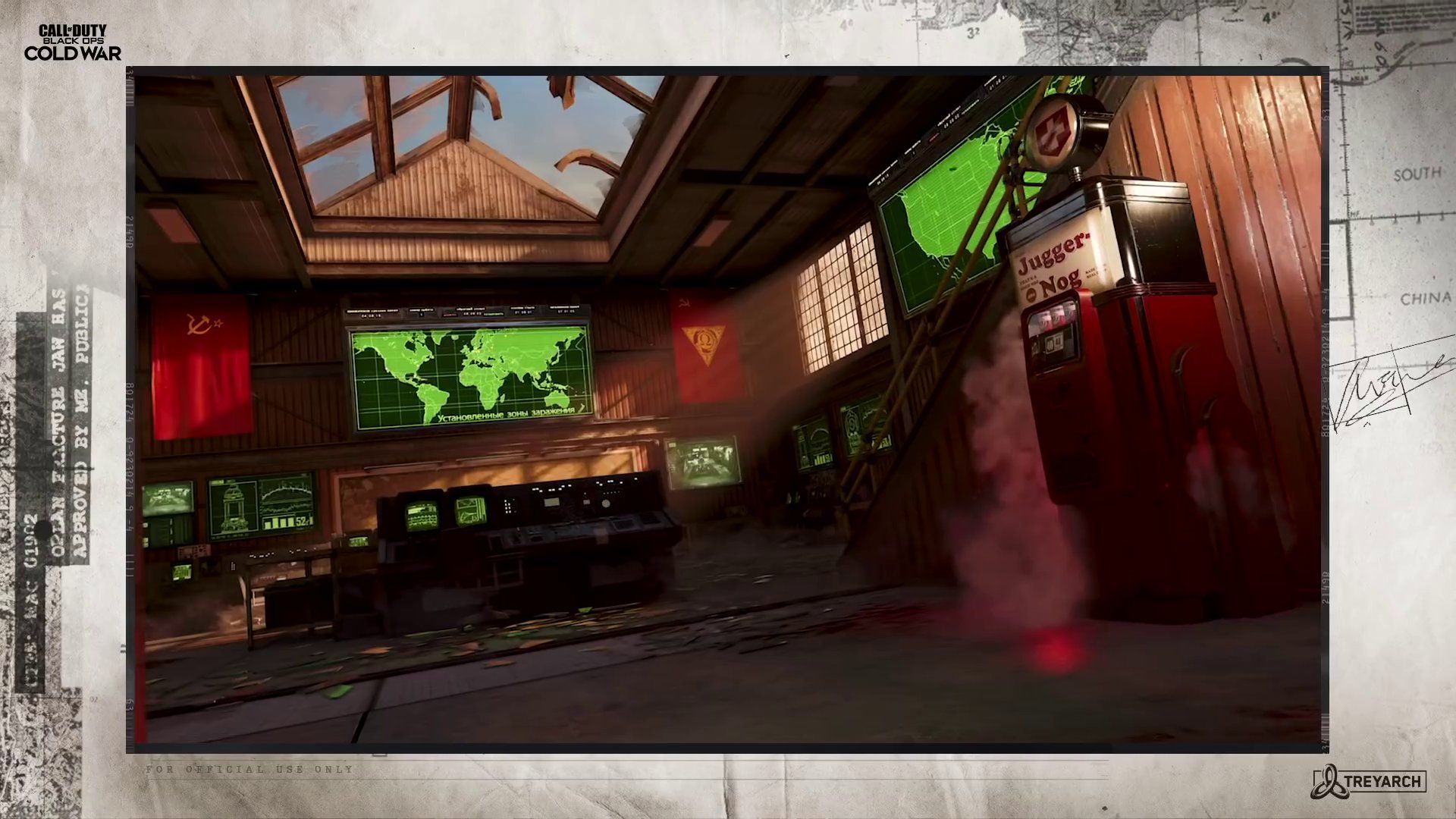 Firebase Z Full Map Layout Revealed In Cold War Zombies F57