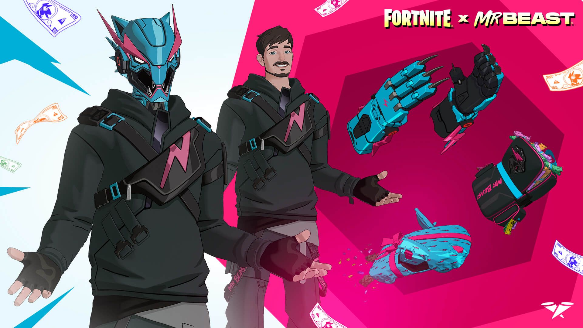 MrBeast6000 skin Fortnite