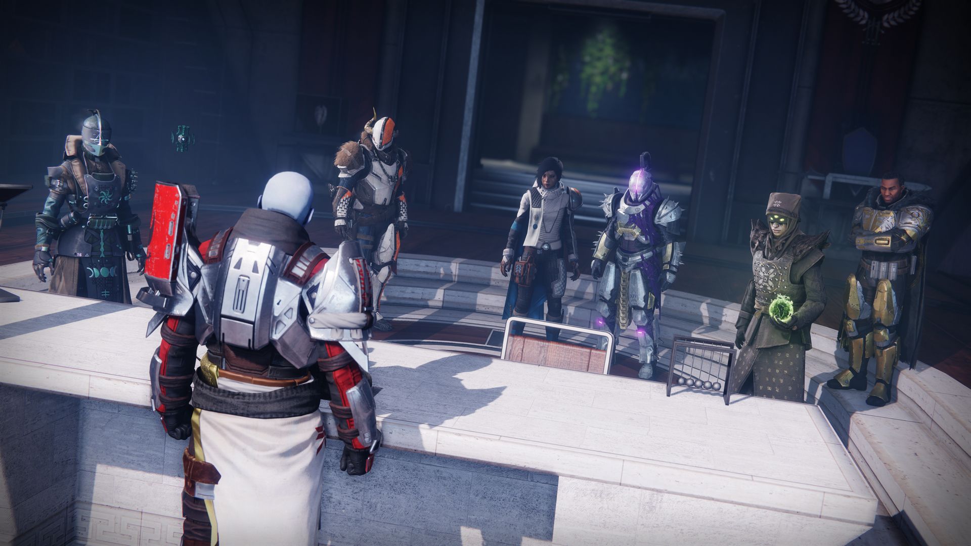 Destiny 2 checkpoints. Destiny 2 наблюдатель. Шоу Хан Destiny 2. Доктор эфир Destiny 2.