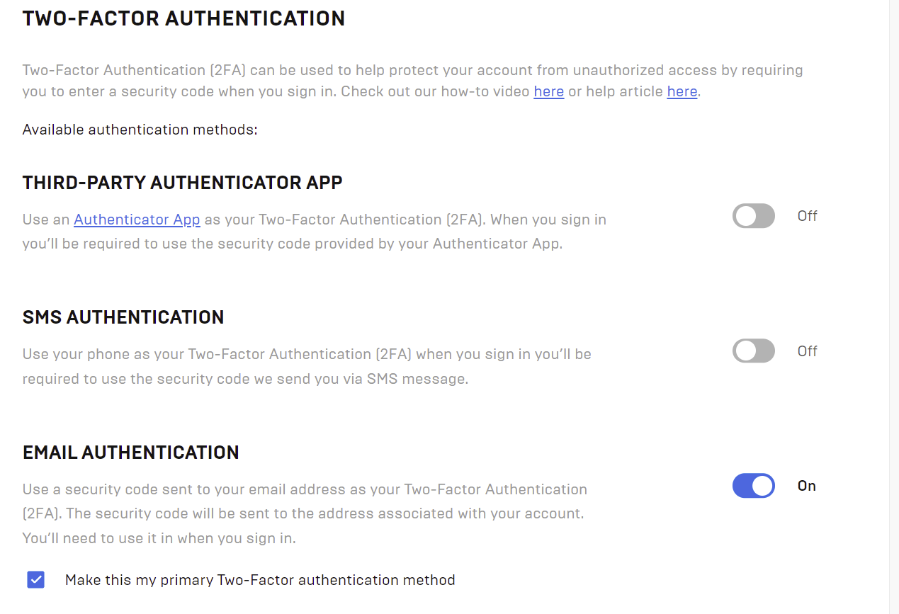 How to Set Up Two Factor Authentication (2FA) in Fortnite 