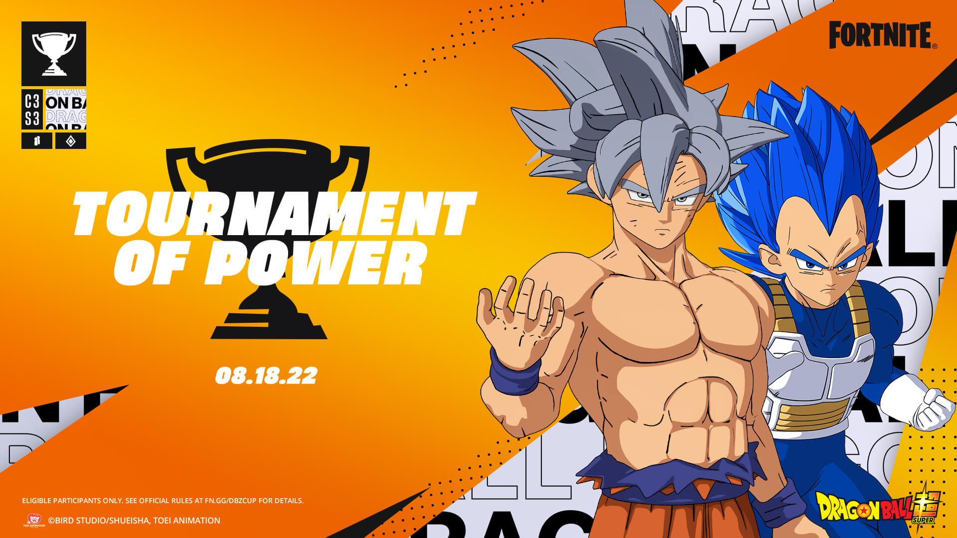 Win FREE Dragon Ball gear in Fortnite Tournament of Power (Duos Cup)