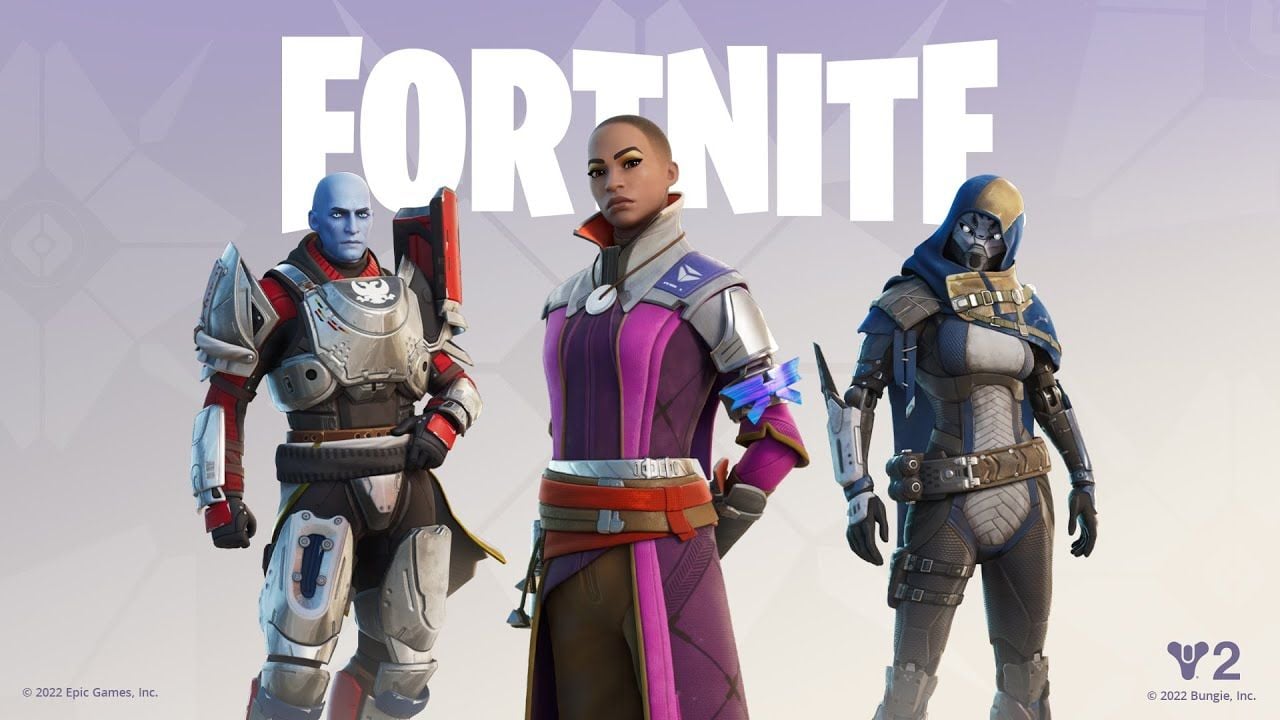 Fortnite x Destiny 2 collab includes 3 Outfits, new Control game mode ...