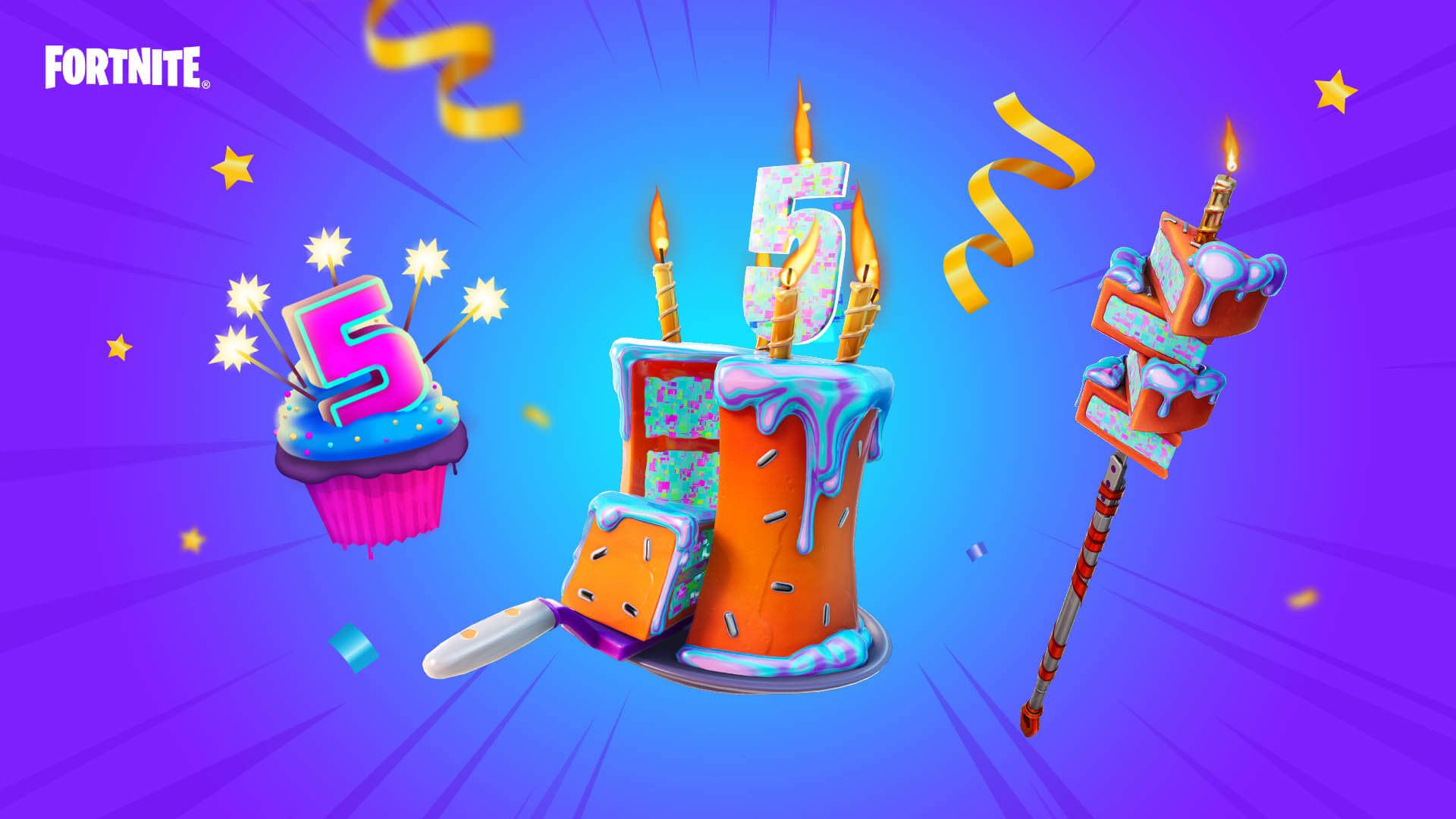 Fortnite 5th Birthday Quest rewards