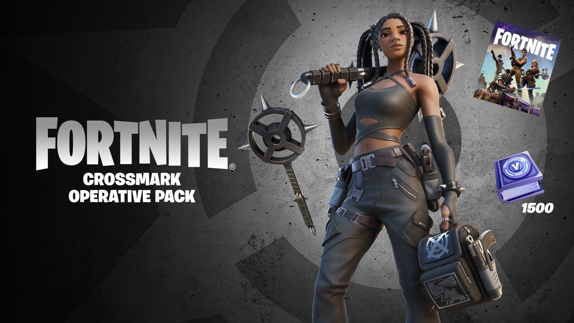 New Crossmark Operative Pack Nia Fortnite Skin 1 500 V Bucks Save 