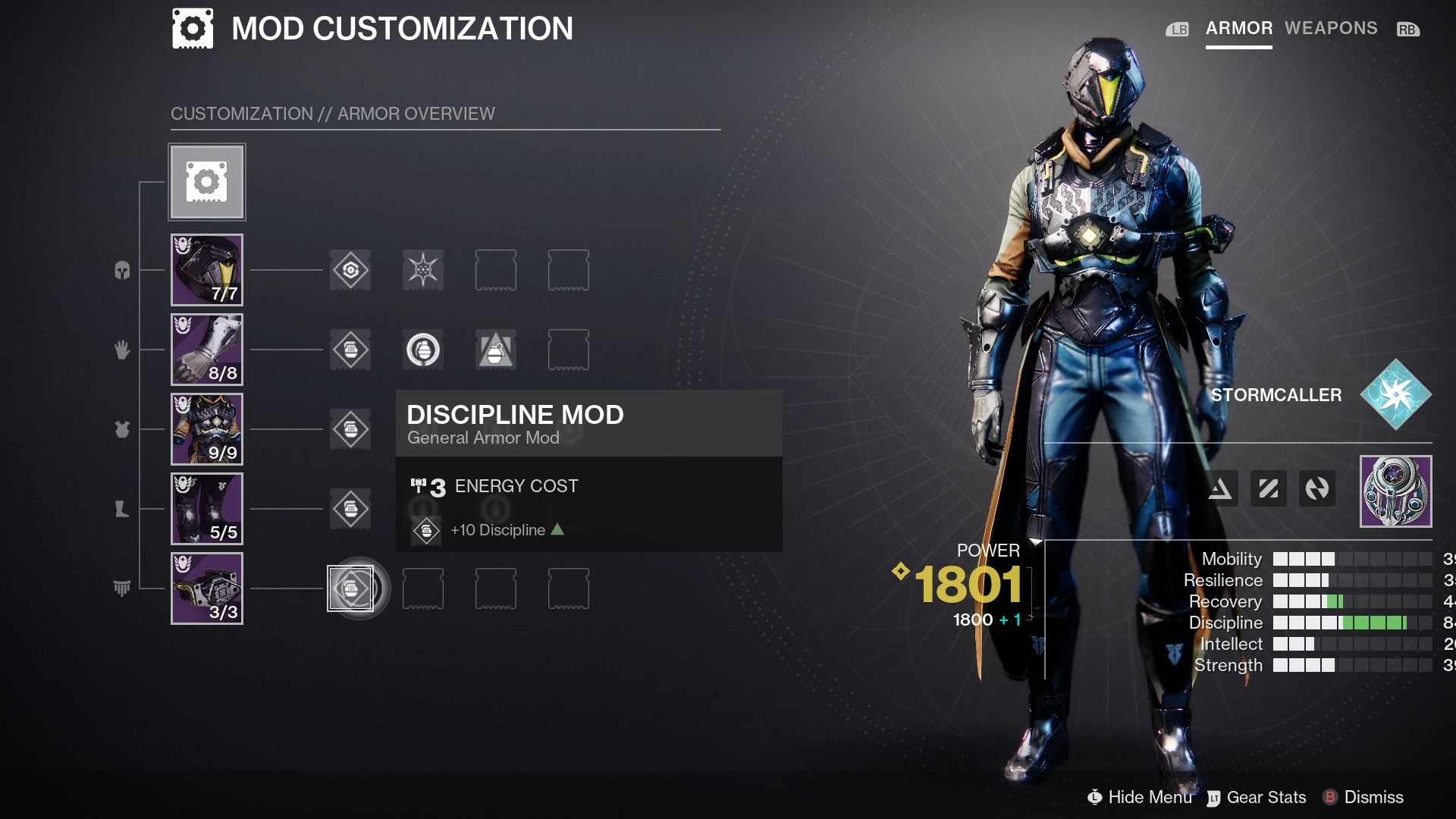 destiny 2 gm loadout this week