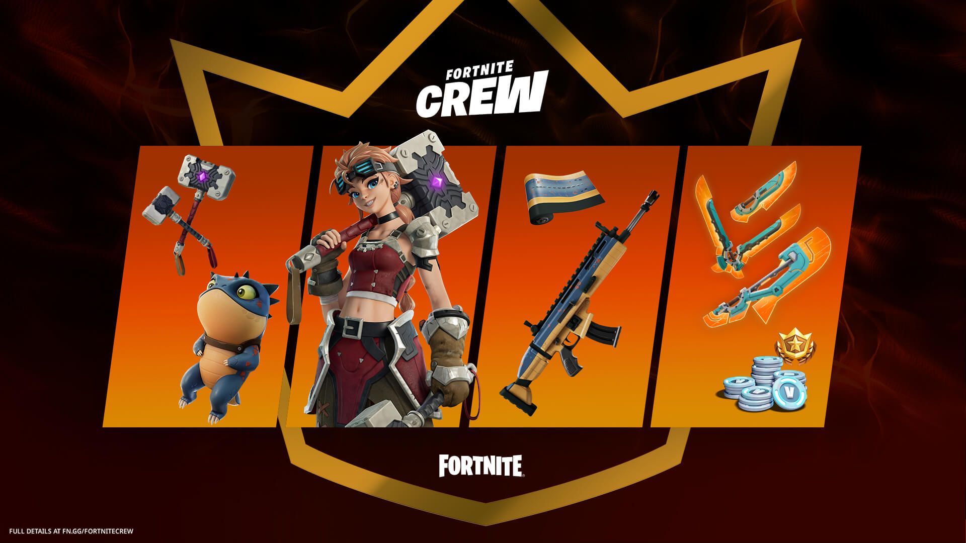 Fortnite Crew February 2025 Exclusive Sylvie Skin, Rare Pickaxe & More