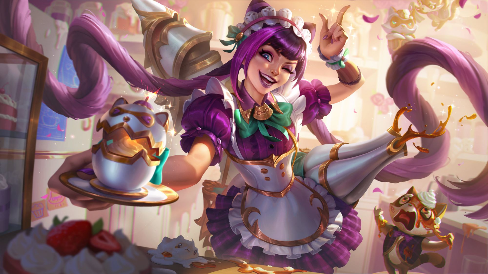 New LoL Cafe Cuties Skin 2023 Splashart, Release Date and Animations