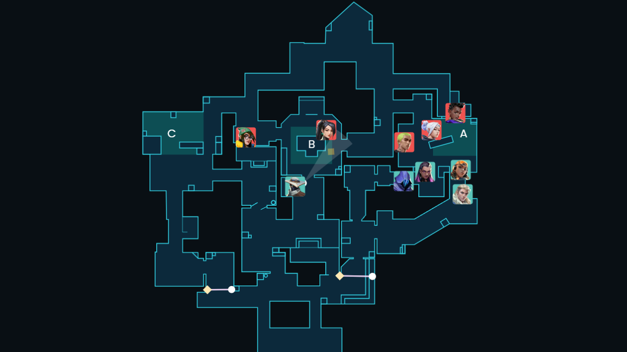 Flanking and Lurking in VALORANT