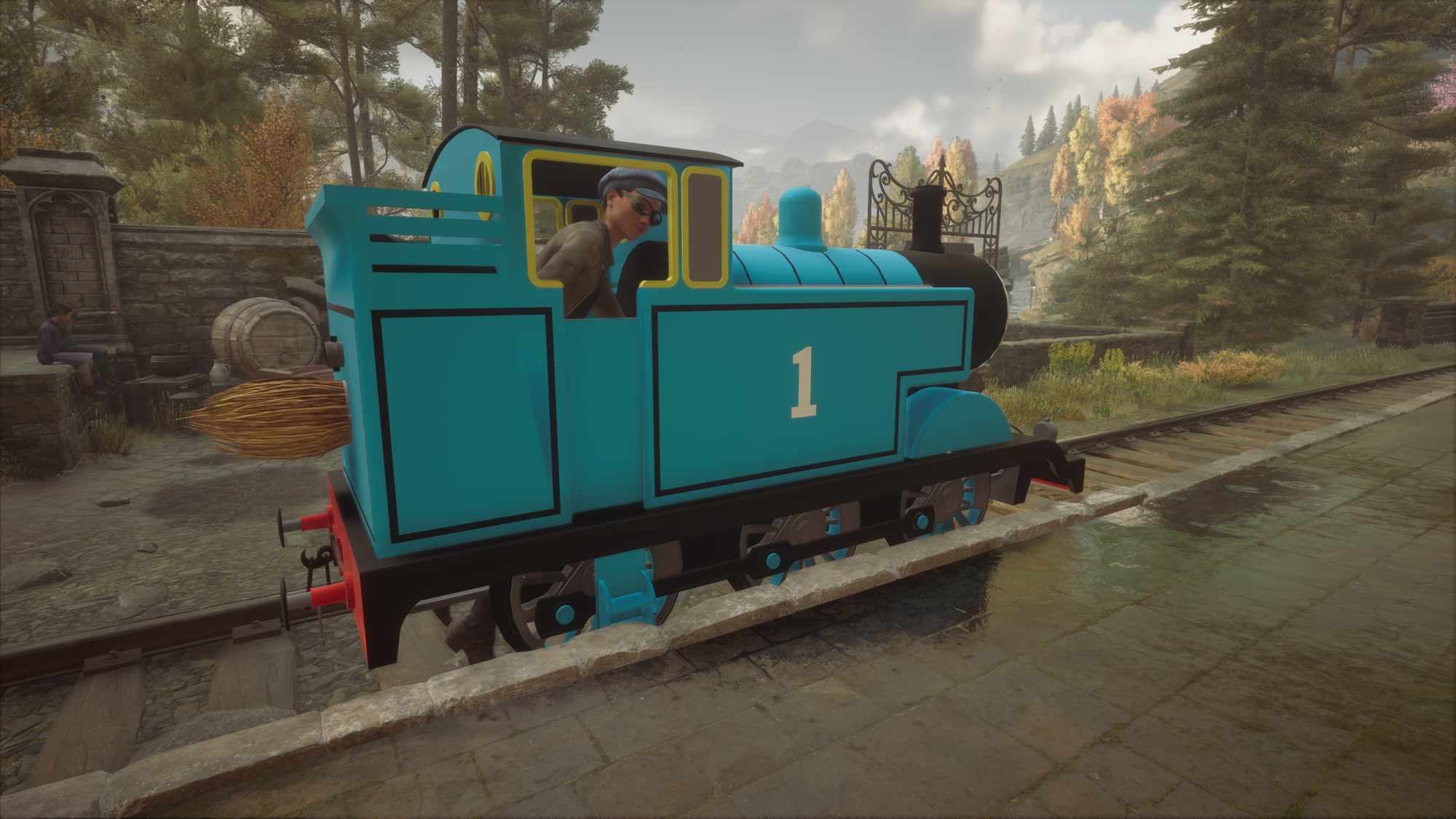 Harry Potter - Thomas the tank engine on Make a GIF