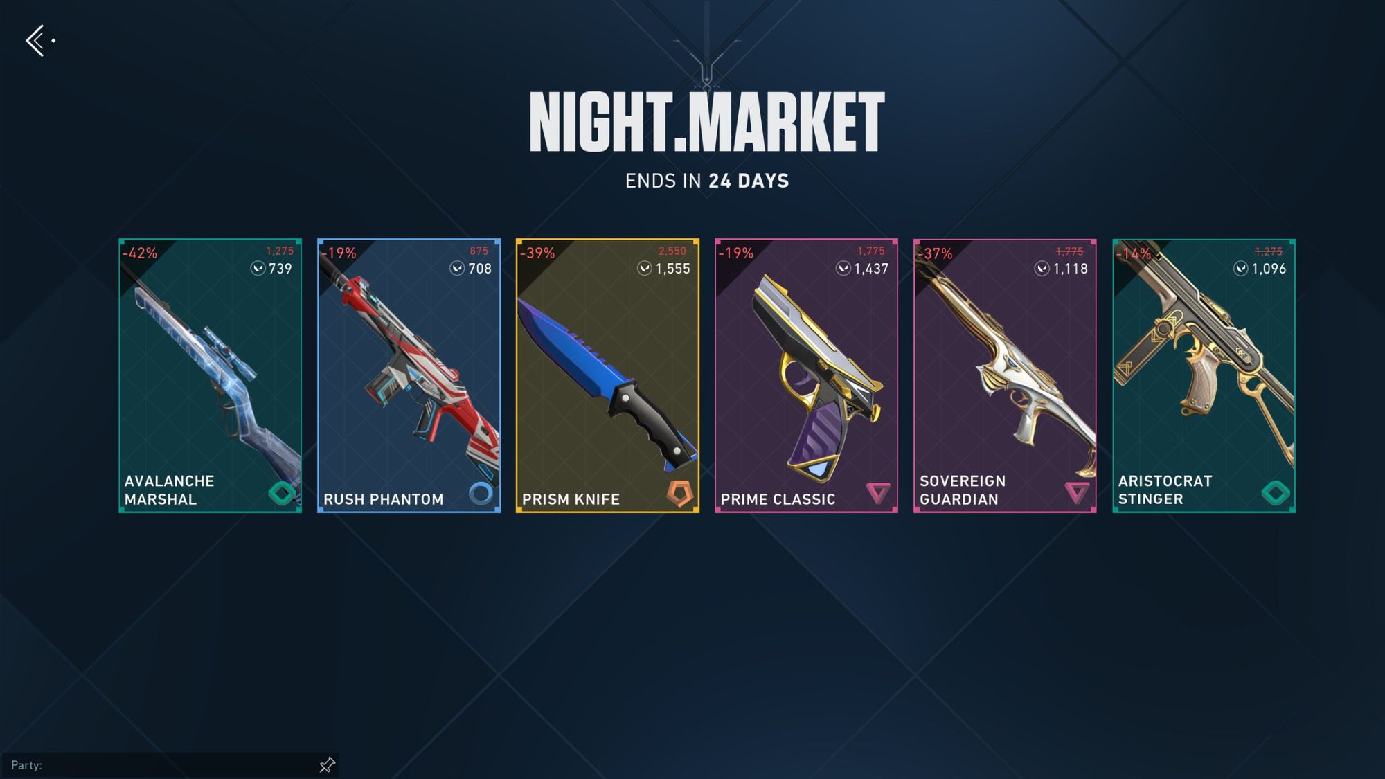 Valorant Night Market Returns For EP 6 Act 1 This 2023 TRN Checkpoint