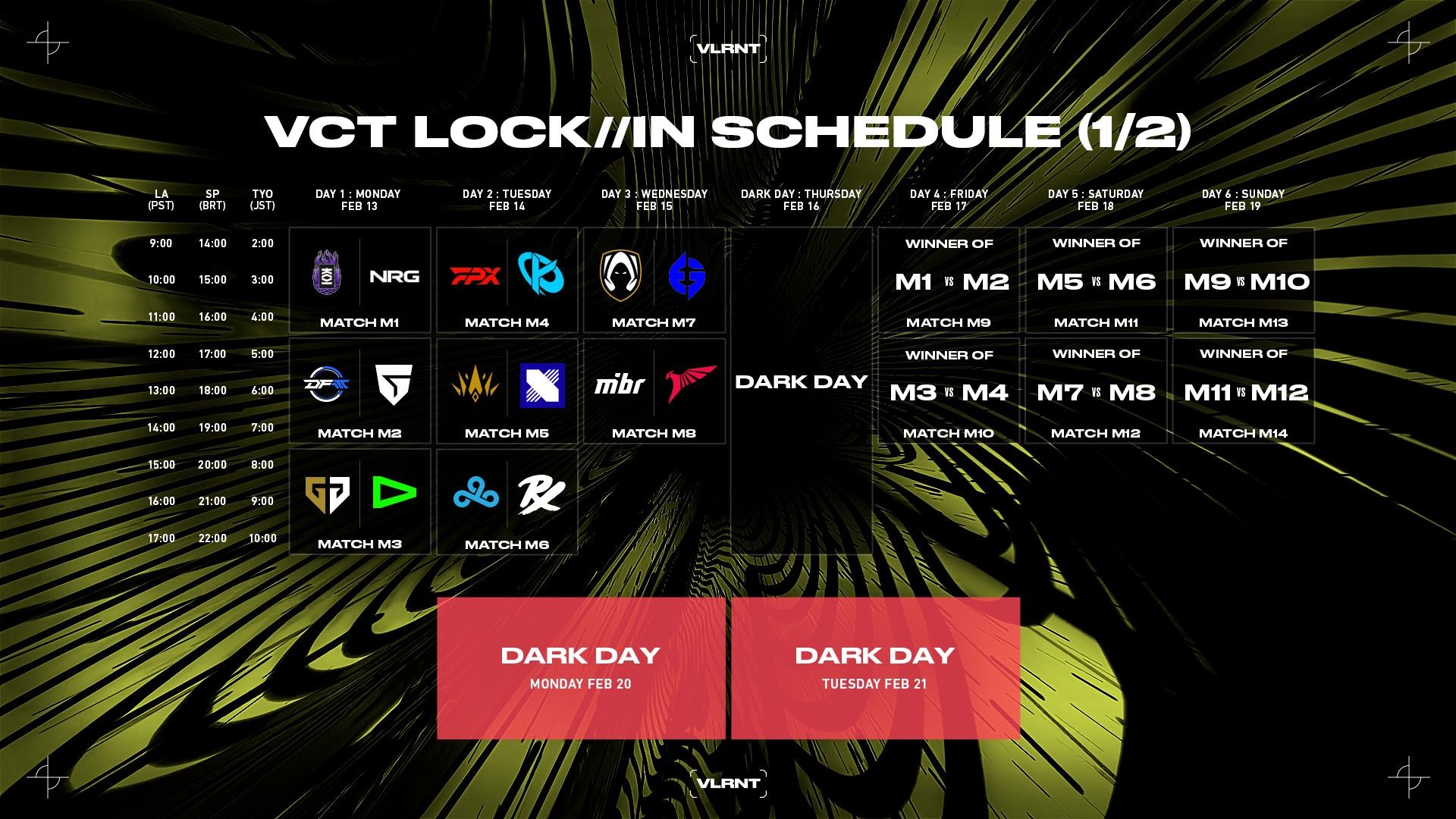 VCT LOCK//IN 2023 Cinematic, Schedule, Teams, How to Watch Valorant