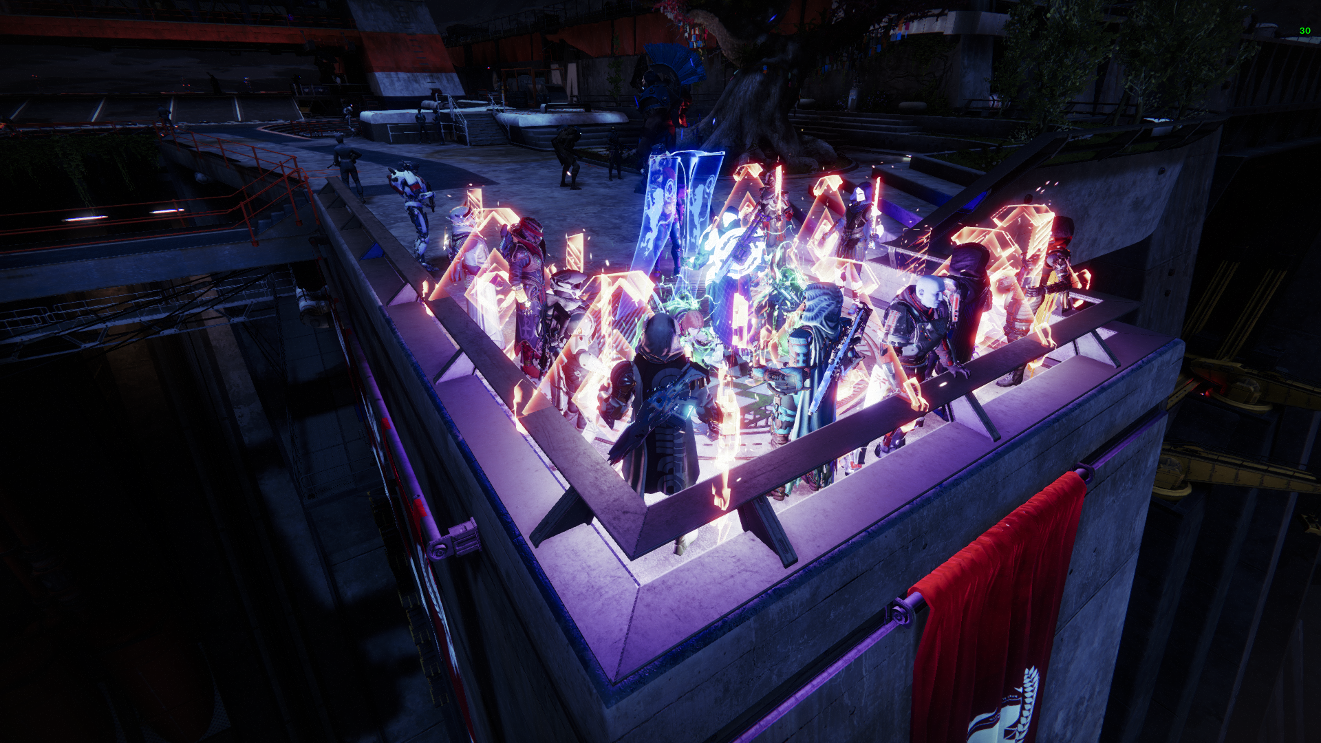 Destiny players are gathering in The Tower to honor the tragic passing of  actor Lance Reddick