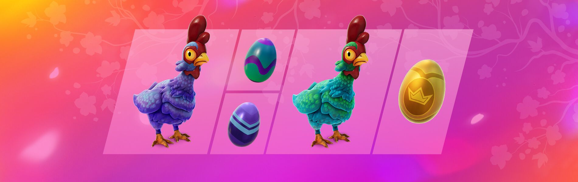 Fortnite chickens and easter eggs