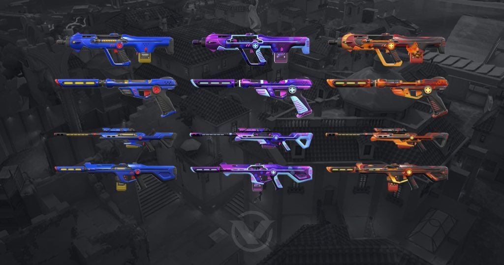 Valorant's Intergrade Bundle will be the perfect skins for Neon