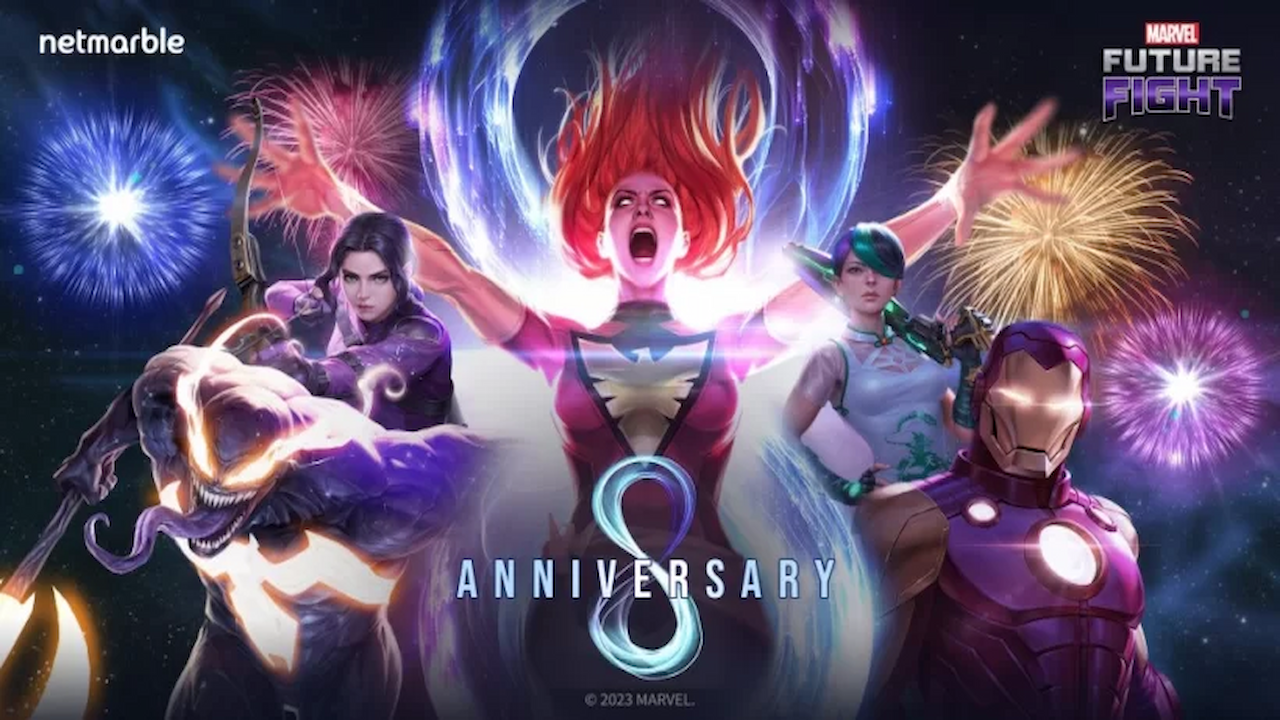 8 Years Event Brings Exclusive Rewards to Marvel Future