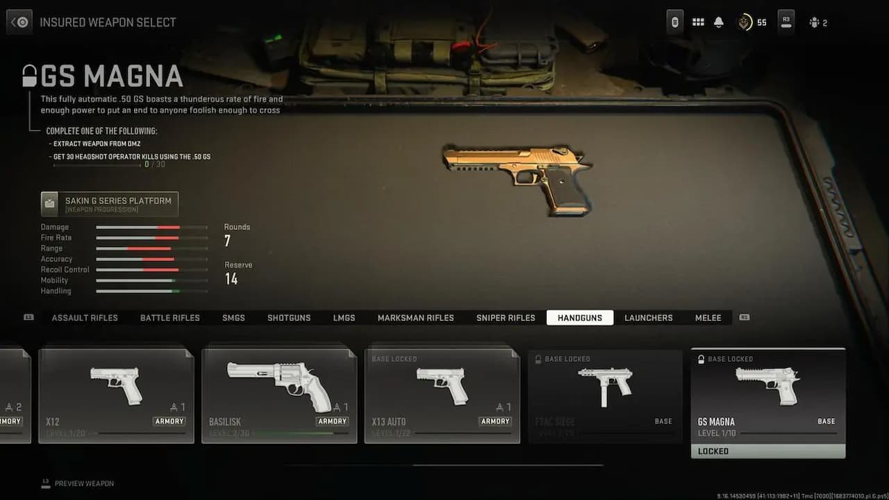 How To Get GS Magna Pistol in Warzone 2.0
