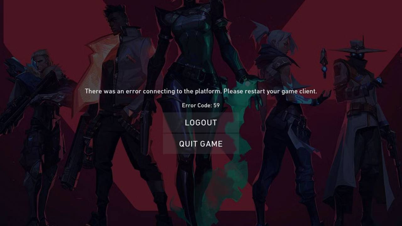 Valorant error codes explained