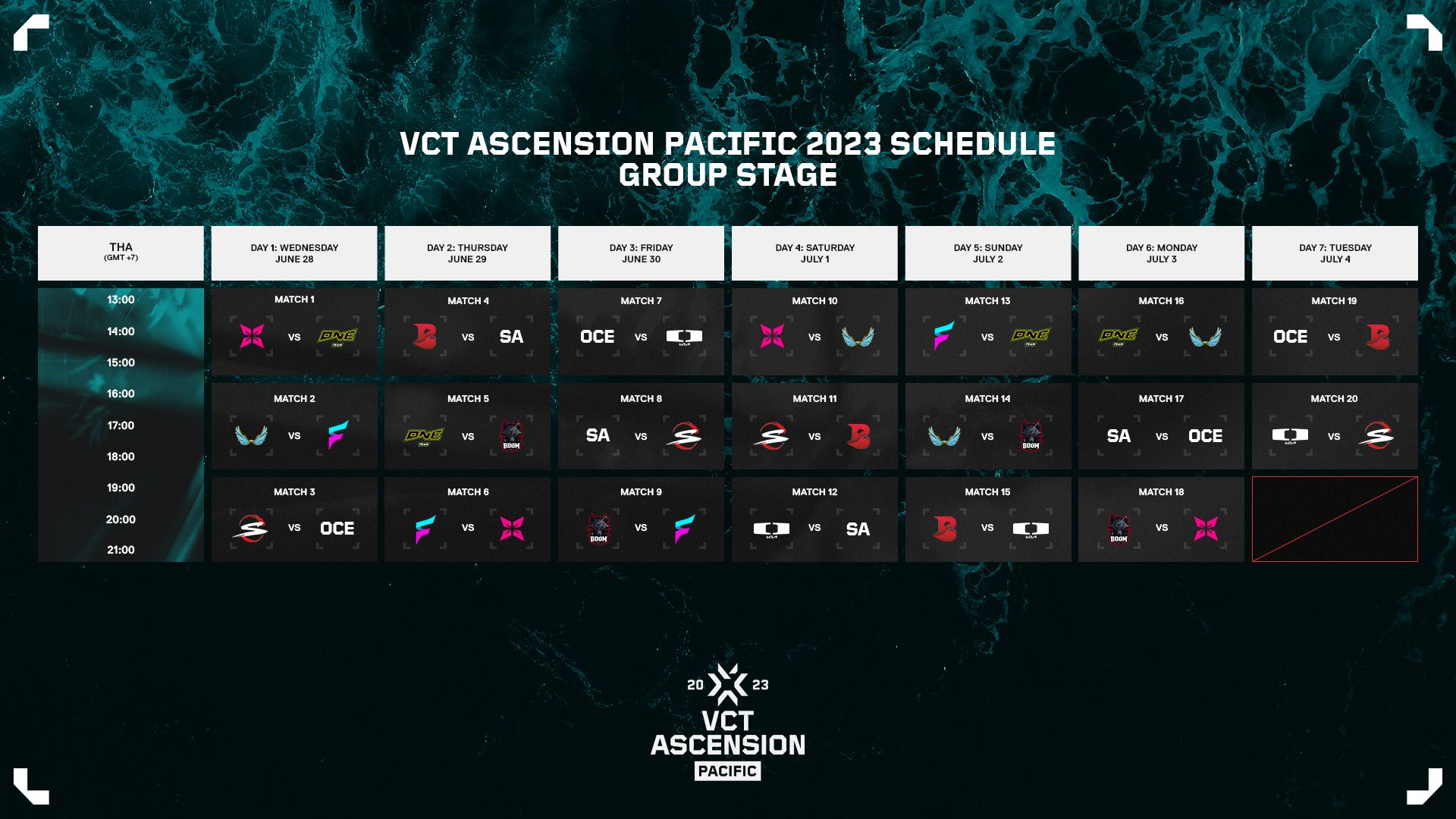 VCT Pacific Ascension Teams, Schedule, Format and More Valorant Tracker