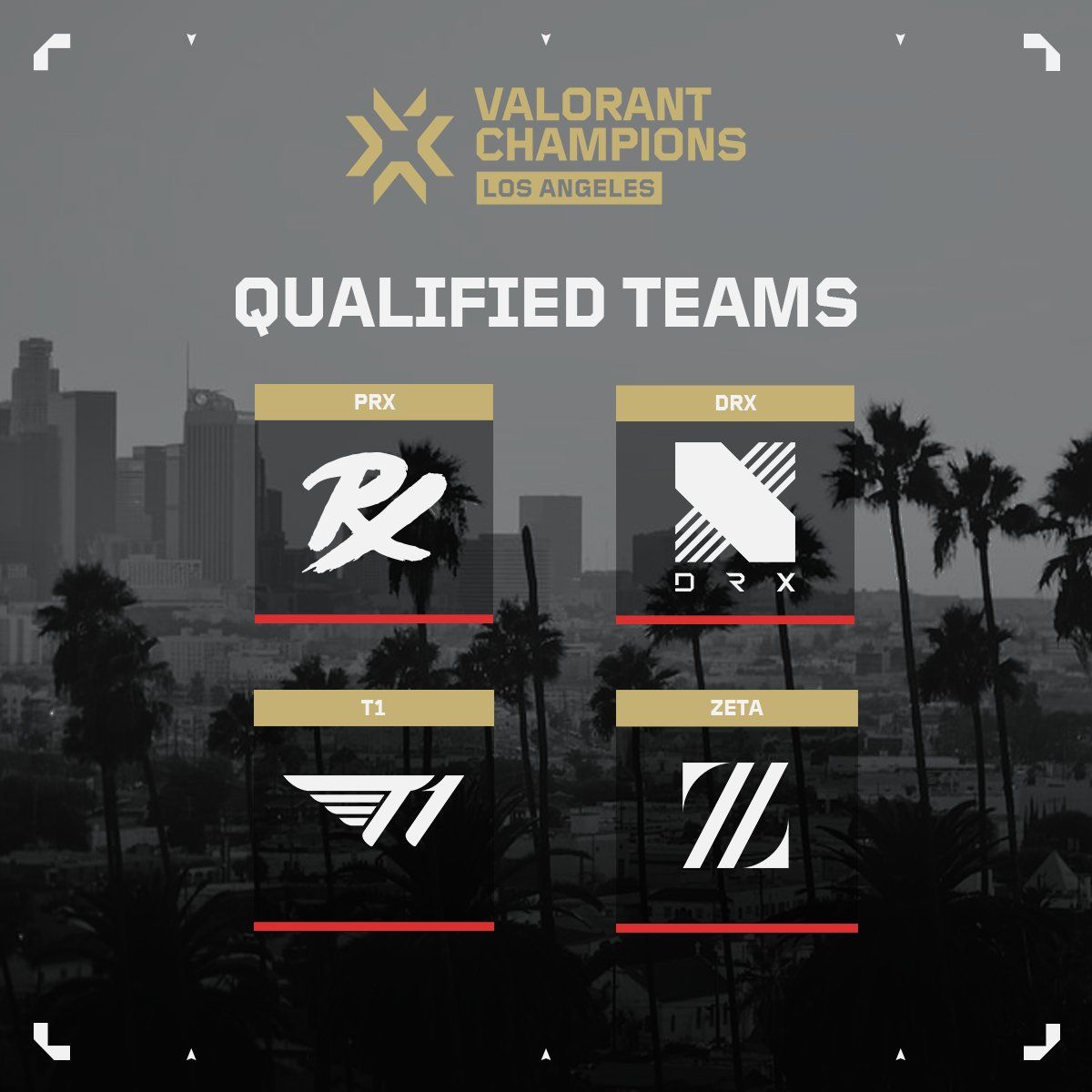 All Teams Qualified for Valorant Champions 2023 So Far