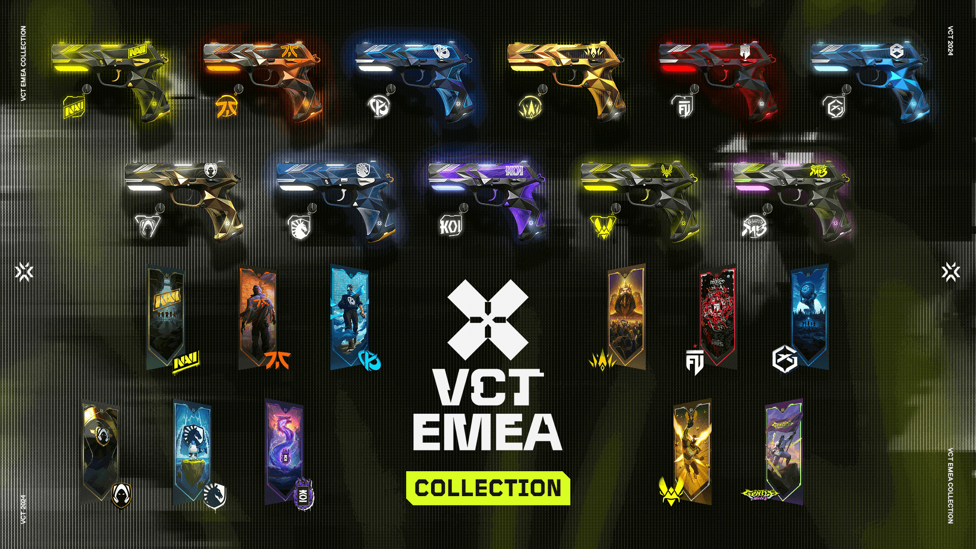 All You Need to Know About VCT Team Skins Capsules, Player Cards and