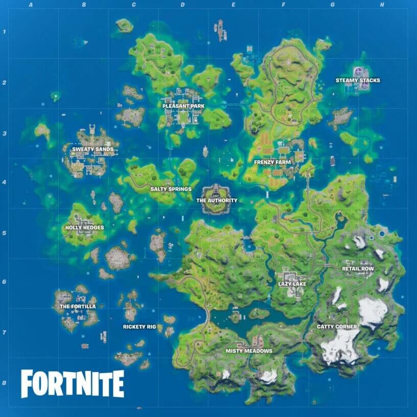 Fortnite Tracker 2 Season 3 Map