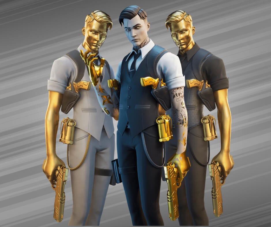 Fortnite Golden Skins