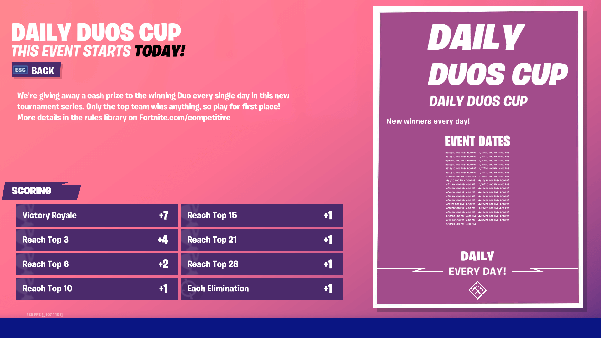 Fortnite RANKED CUP DUOS Tournament! (Playing on Playstation 5 #ad) 