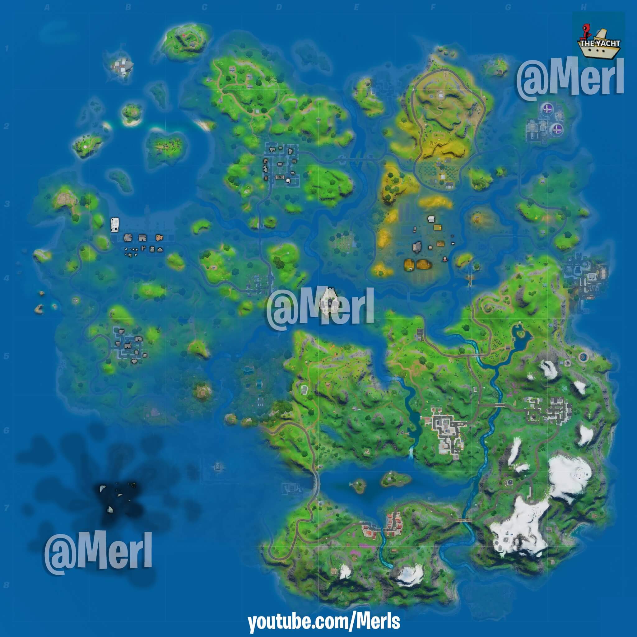 Fortnite Season 3 Map Bosses