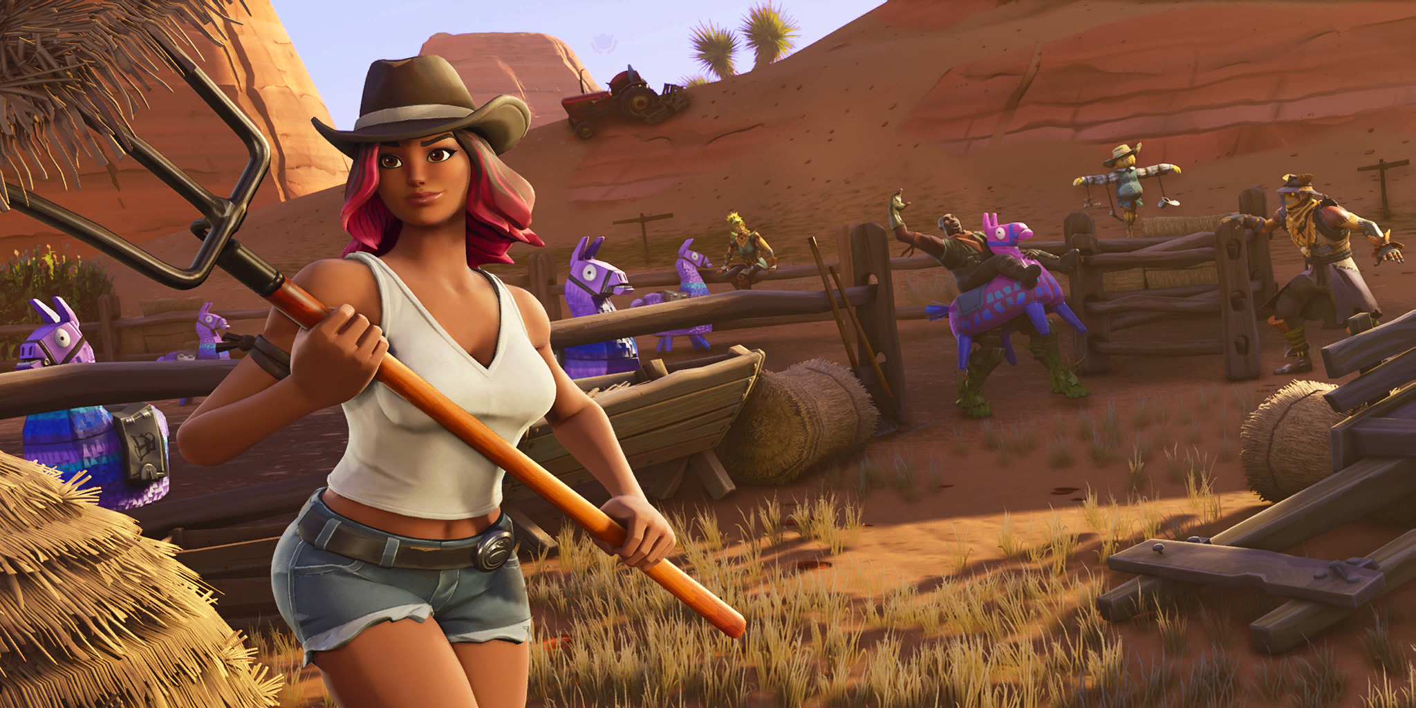 Down On The Ranch Skin fortnite store