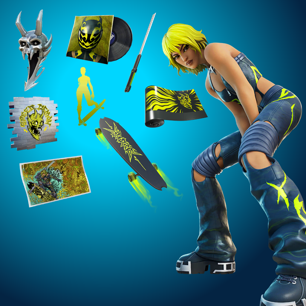 DOWNHILL DEMON BUNDLE - Locker - Fortnite Tracker