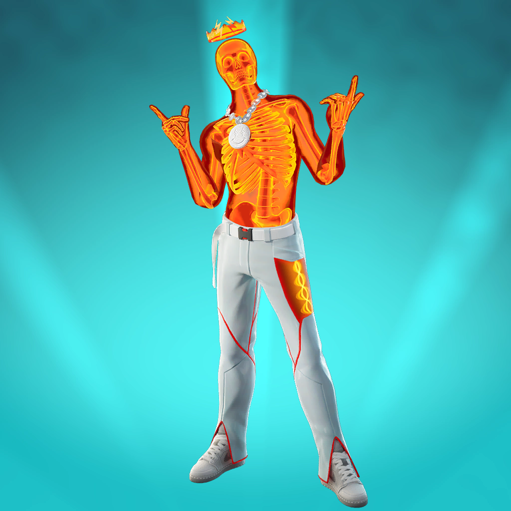 Inferno Skeleton Balvin - Locker - Fortnite Tracker