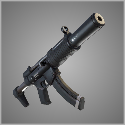 Suppressed Submachine Gun - Locker - Fortnite Tracker