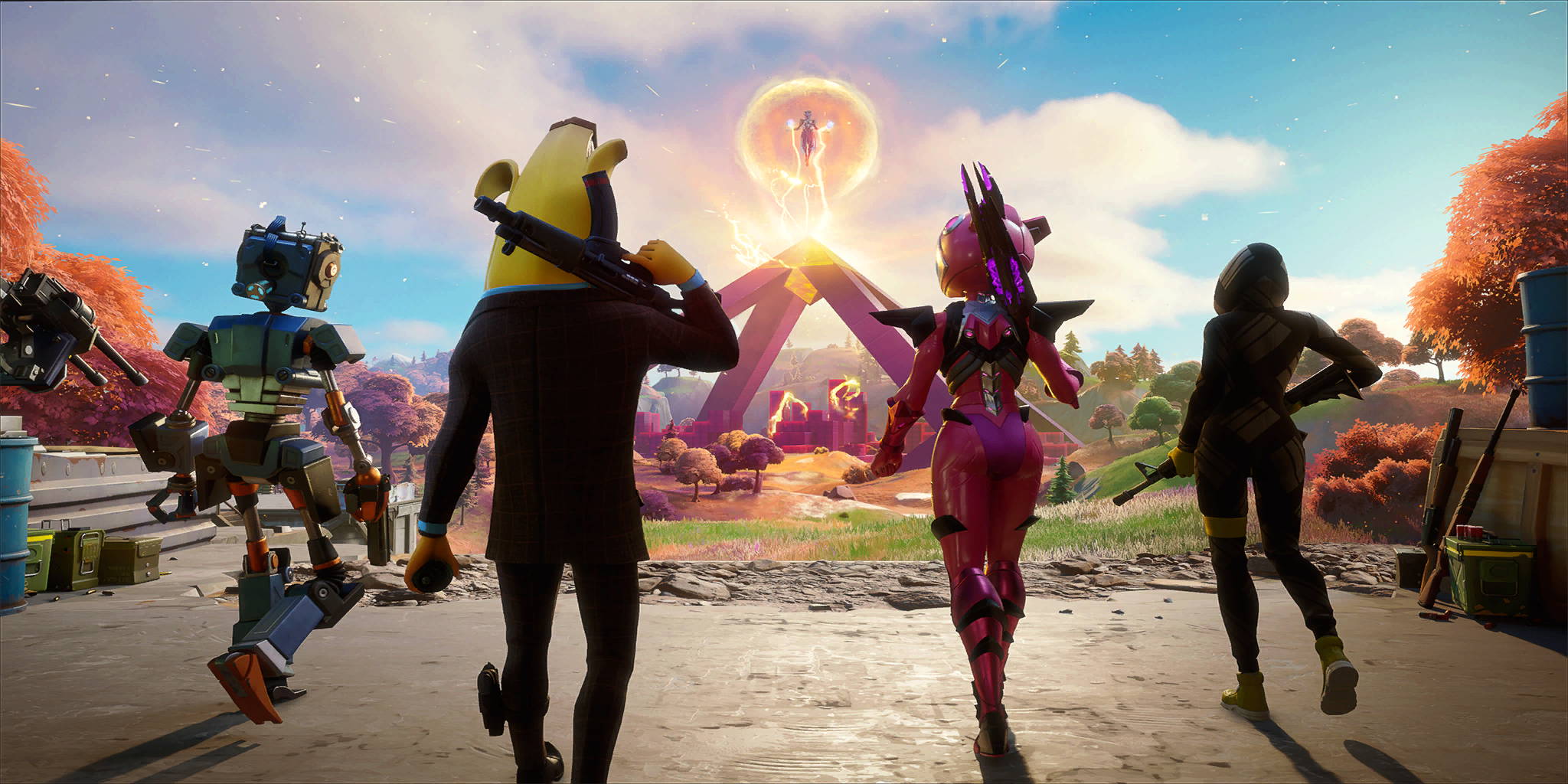The Queen's Arrival Skin fortnite store