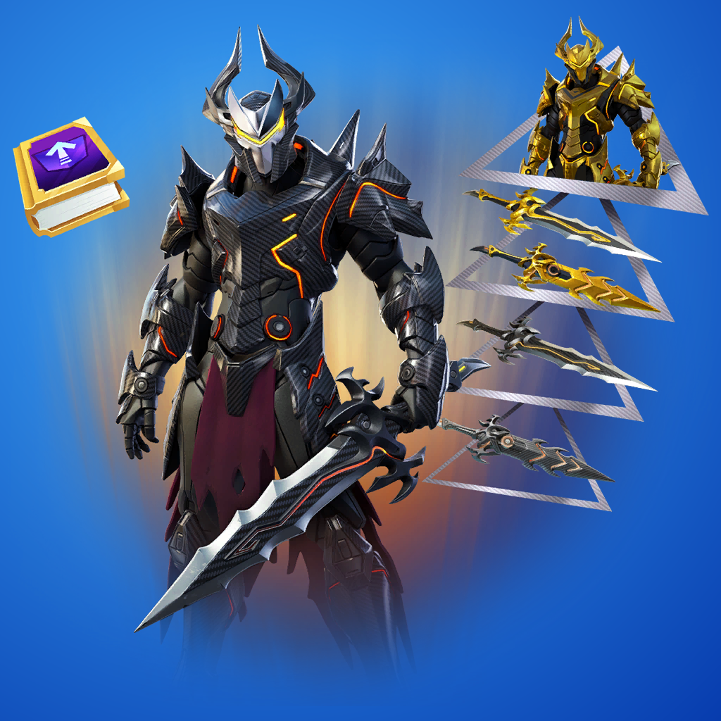 OMEGA KNIGHT'S LEVEL UP QUEST PACK Skin fortnite store