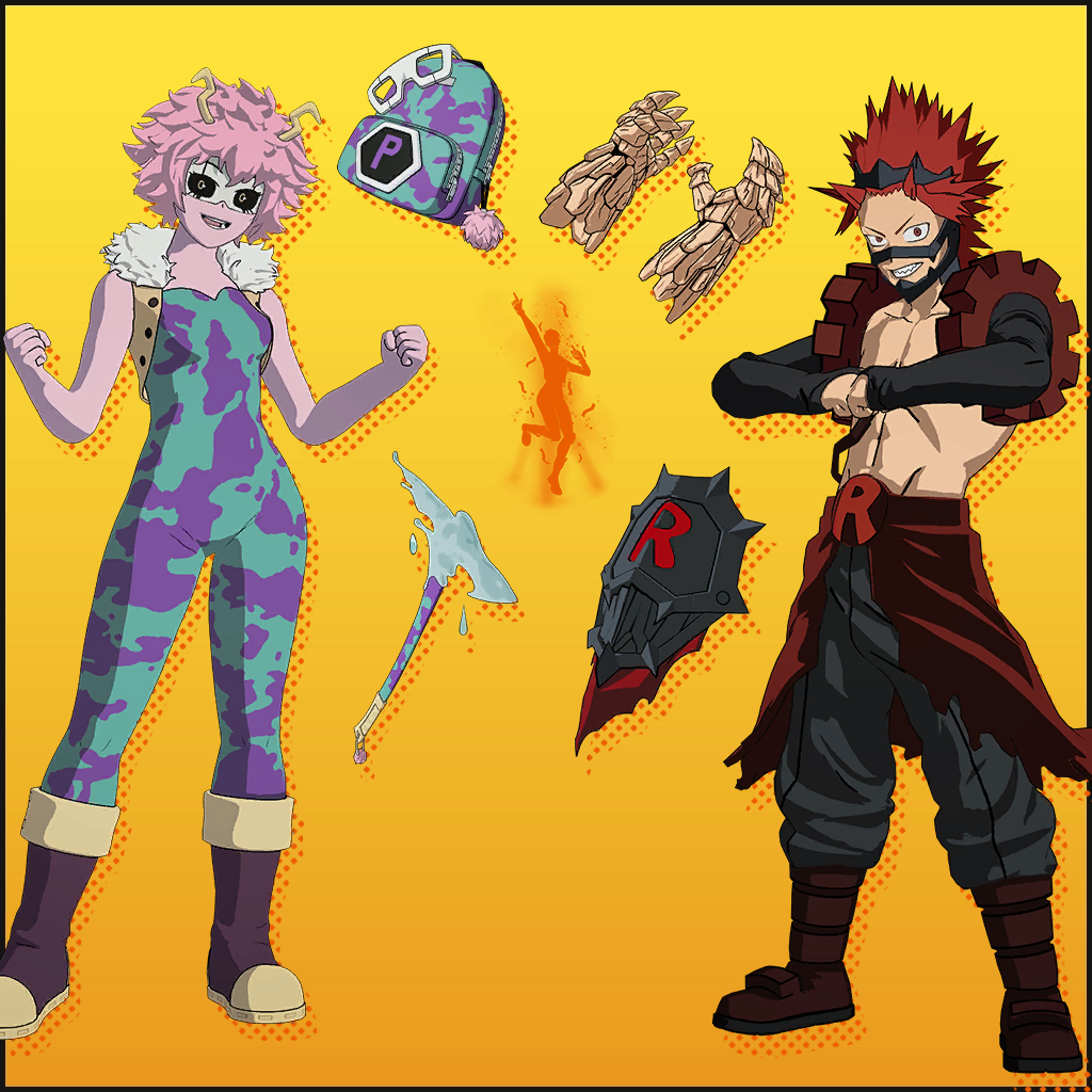 Kirishima & Ashido Bundle Skin fortnite store