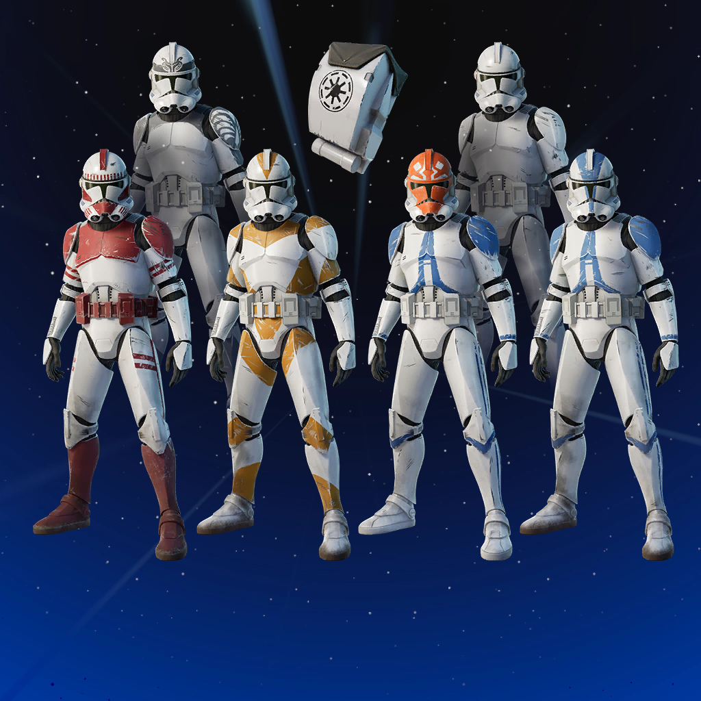 Clone Trooper Pack - Locker - Fortnite Tracker