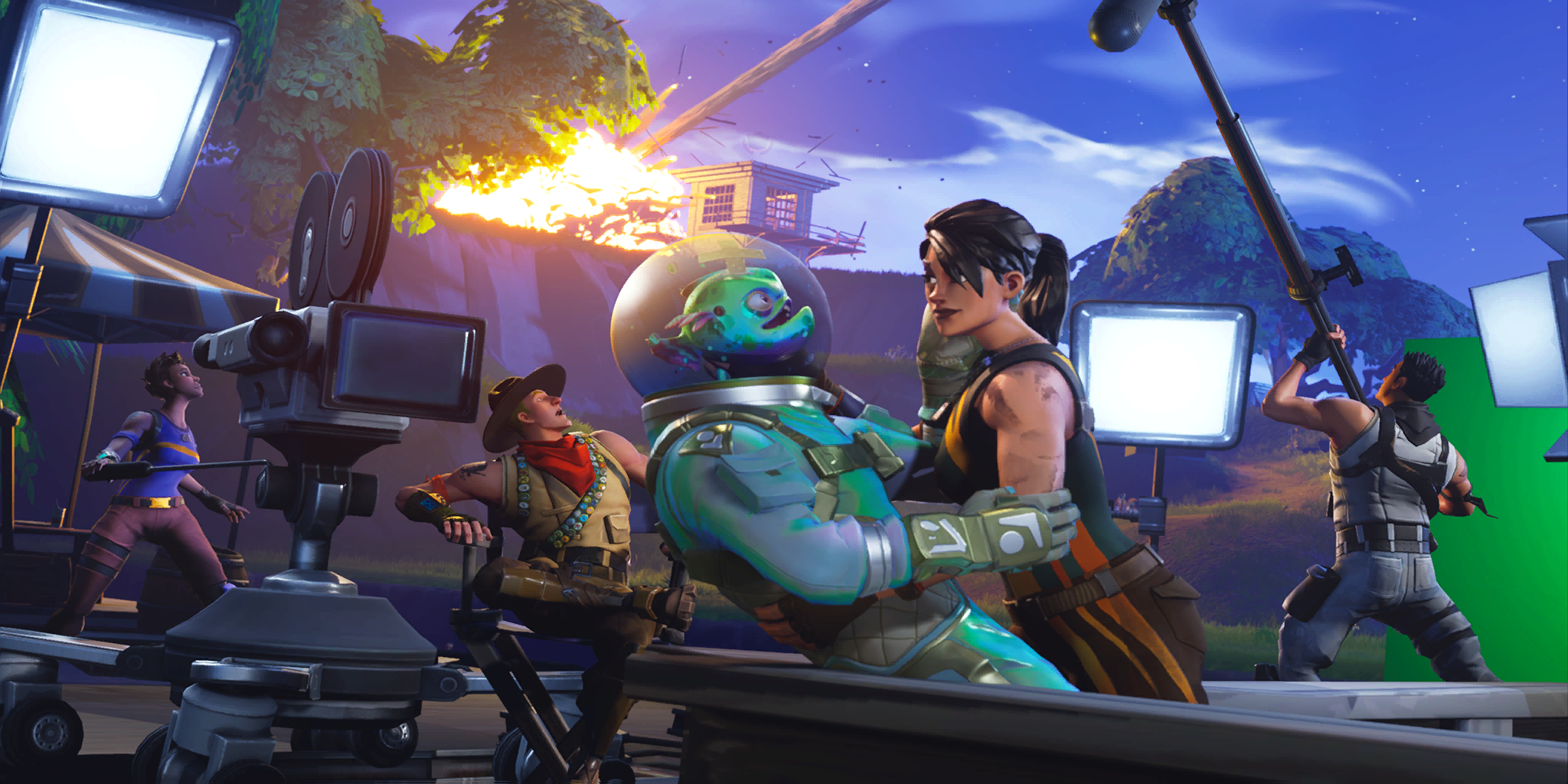 Quiet On The Set! Skin fortnite store